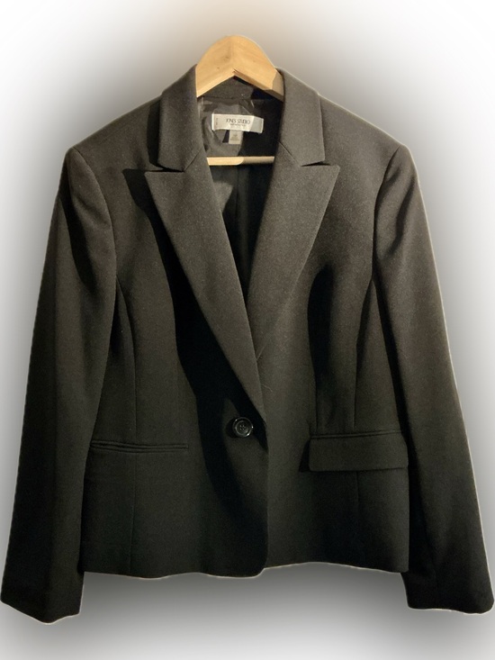 Jones Studio Jackets & Blazers - Jones Studio Black Career Blazer Jacket Petite 16P Fully-Lined Office